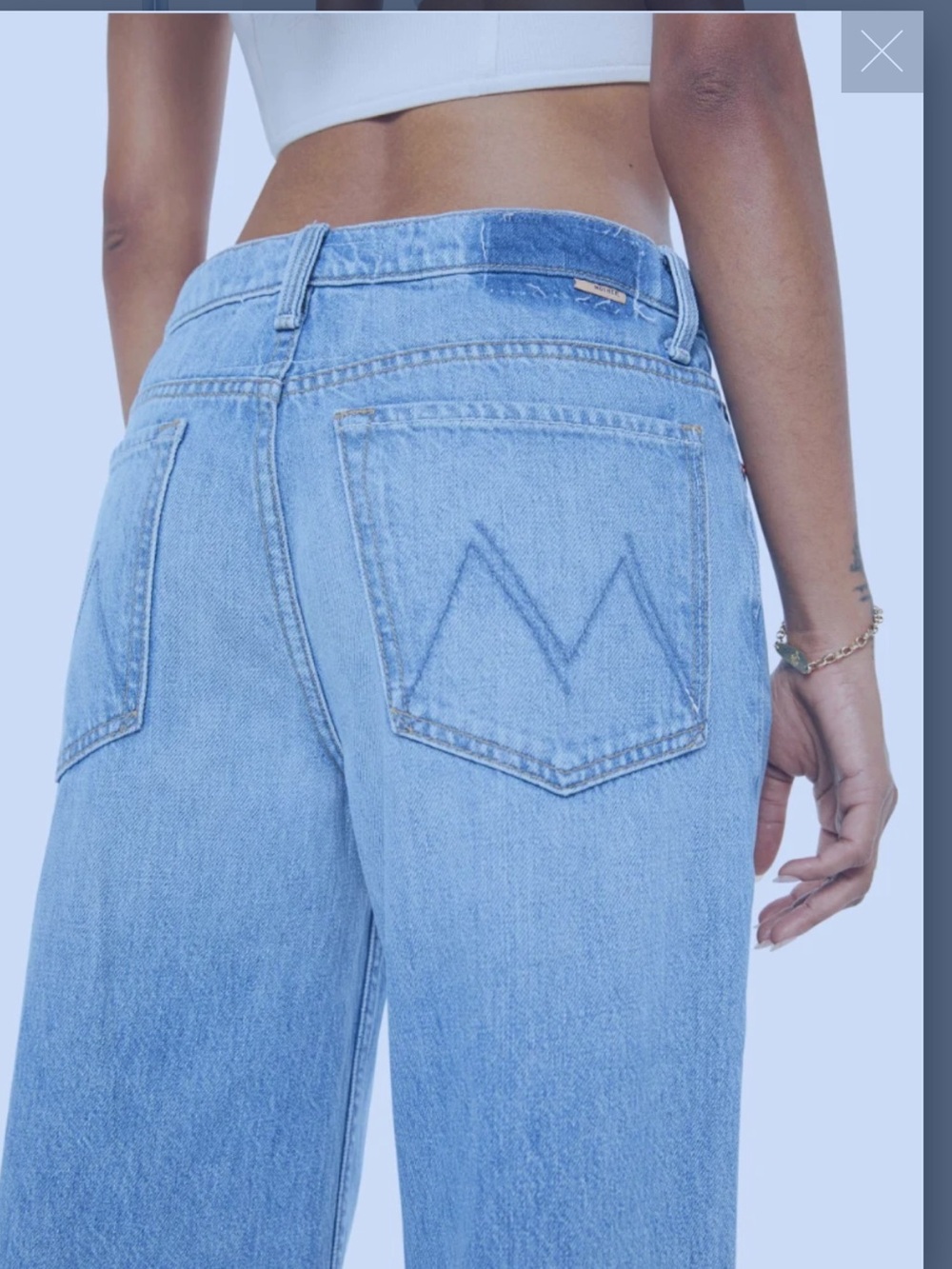 Mother Superior the Rerun Zip Sneak in Last Bite sz 26 $258